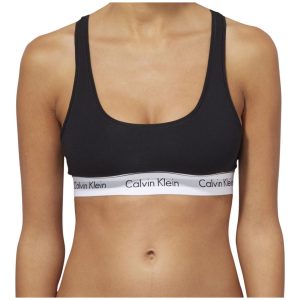 Calvin Klein Unlined Bralette – svart