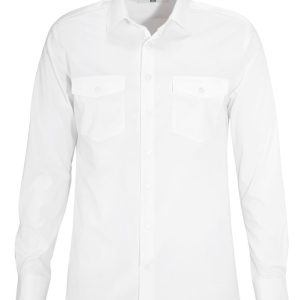 Pilotskjorta L/Ä Slim fit