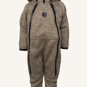BORMIO BABY OVERALL - GREIGE