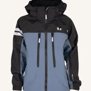 LINGBO SHELL JACKET - BLACK/BLUE