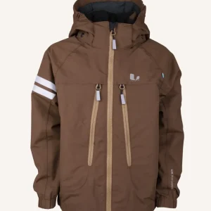 LINGBO SHELL JACKET - BROWN
