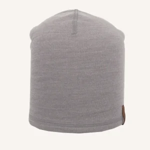 FLEN MERINO HAT - GREY MELANGE