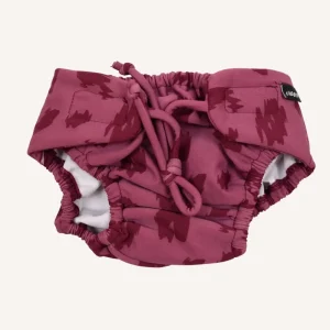 ZION BABY SWIM DIAPER - BEET RED