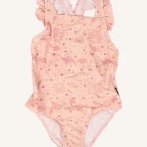 MONROE SWIMSUIT - ROSE/FLOWER