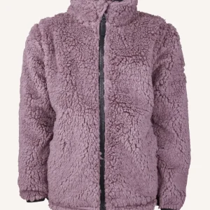 MUDDUS PILE JACKET, WINDFLEECE - DUSTY MAUVE