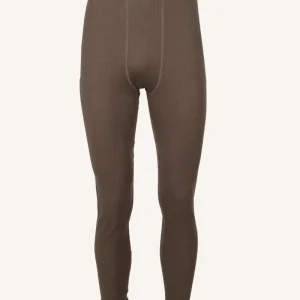 RIB MERINO PANTS, MEN - POTATO