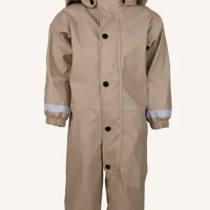 FAGERHULT RAIN BABY OVERALL, FLEECE - POTATO