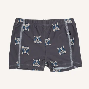 THOR SWIM TRUNKS - GREY/BLUE