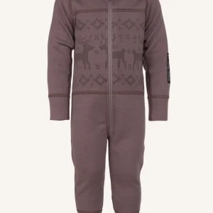KÅBDALIS MERINO OVERALL - DUSTY MAUVE