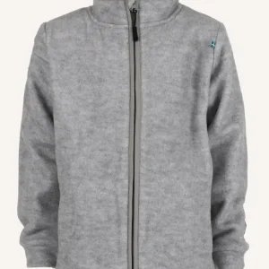 LOE WOOL JACKET - GREY MELANGE
