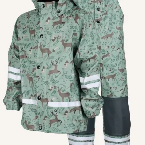 VATTHOLMA RAIN SET - GREEN/BROWN