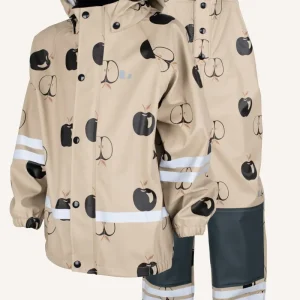 VATTHOLMA RAIN SET - POTATO/BLACK