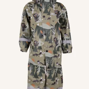 VATTHOLMA RAIN BABY OVERALL - GREEN