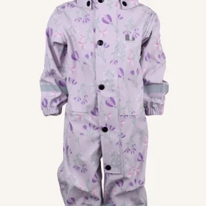 VATTHOLMA RAIN BABY OVERALL - LAVENDER/PINK