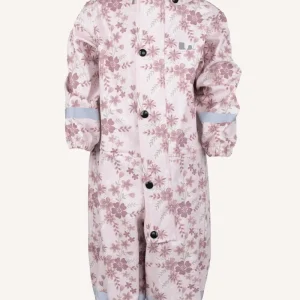 VATTHOLMA RAIN BABY OVERALL - PINK/WHITE