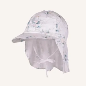 VIENNA SUN HAT - WHITE/MINT GREEN