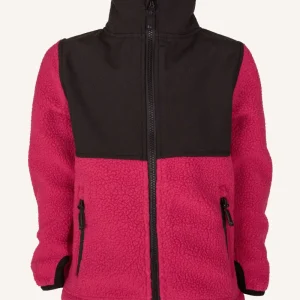 RAMUND PILE JACKET - CERISE