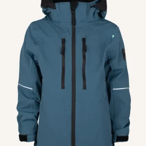 DRAMMEN SHELL JACKET - PETROLEUM