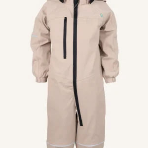 DRAMMEN SHELL BABY OVERALL - BEIGE