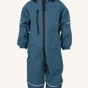 DRAMMEN SHELL BABY OVERALL - PETROLEUM