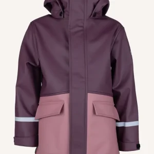 VESTBY RAIN JACKET - PURPLE/ROSE