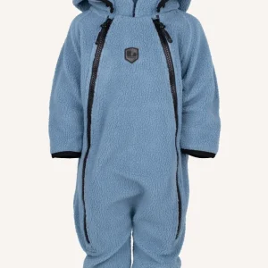 RAMUND PILE BABY OVERALL - BLUE