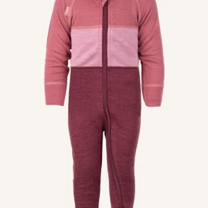 BAMBOO MERINO OVERALL - BLUSH/ROSE