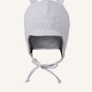 EKEBY BABY HAT - GREY MELANGE
