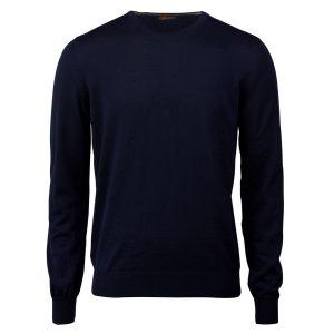 Merino Crew Neck Navy