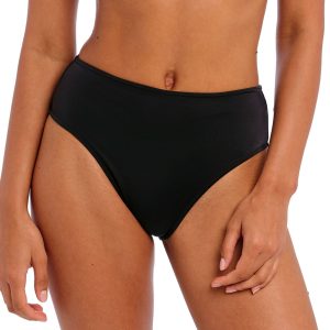 Freya Jewel Cove High waist bikini brief – Plain Black