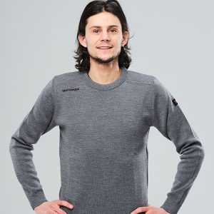 Alberton Merino tröja grå