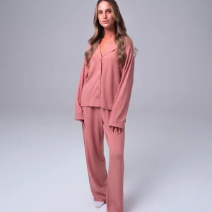 Whisper Soft Pyjamas - Ash Rose