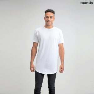 Extra lång herr t-shirt