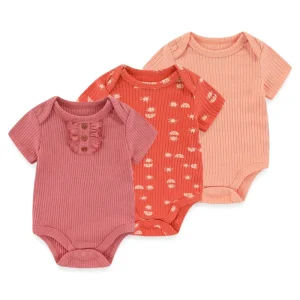 Höstens toner - 3-pack rompers babykläder