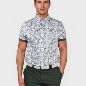WBJasper polo shirt - white/sage green