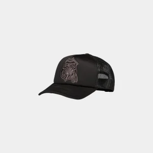 Trucker cap logo