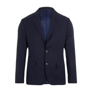 Hopper Soft Wool Blazer Navy