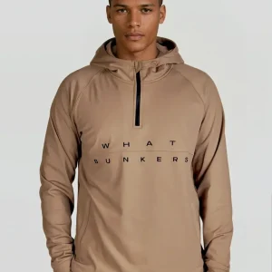 Marley varm lager hoodie - kola
