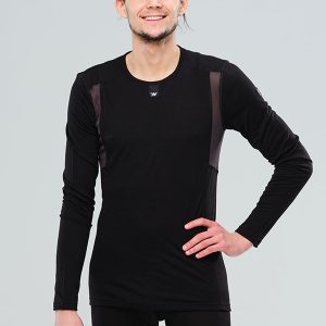 Merino Pro underställströja herr svart