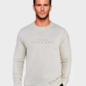 Mitch Camden Sweatshirt - ljusbeige