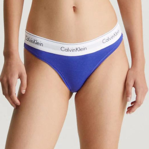 Calvin Klein Modern Cotton stringtrosa – Spectrum Blue