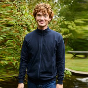 Antistatisk microfleece-jacka