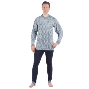 Overall pyjamas med dragkedja i gren och rygg 1091