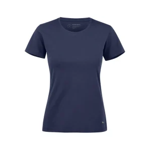 Clique Manzanita Roundneck T-Shirt Dam - Mörk marin