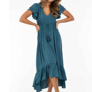 Capri Collection Klänning Jane – Duvblå (L)