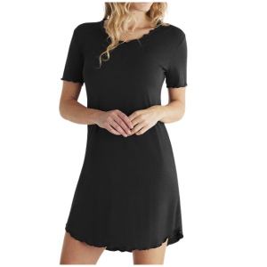 Damella nattlinne bambu – Svart