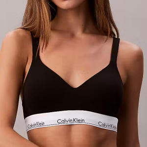 Calvin Klein Lightly lined Bralette – Svart