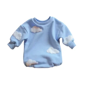 Bomulls Romper för Bebis