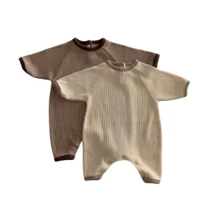 Ribbad Baby Romper