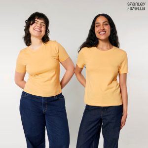 Mjuk loose-knit dam t-shirt